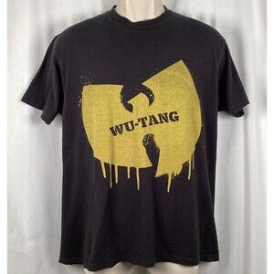 Wu-Tang Dripping Paint T-Shirt Size Large